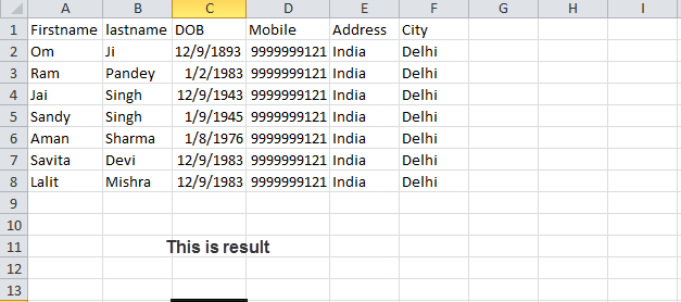 TO USE A TAB SEPARATED FILE IN EXCEL, JUST COPY AND PASTE IT INTO EXCEL.