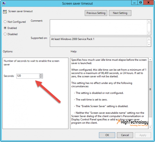 How to Apply Screen Saver Through Group Policy in a Domain